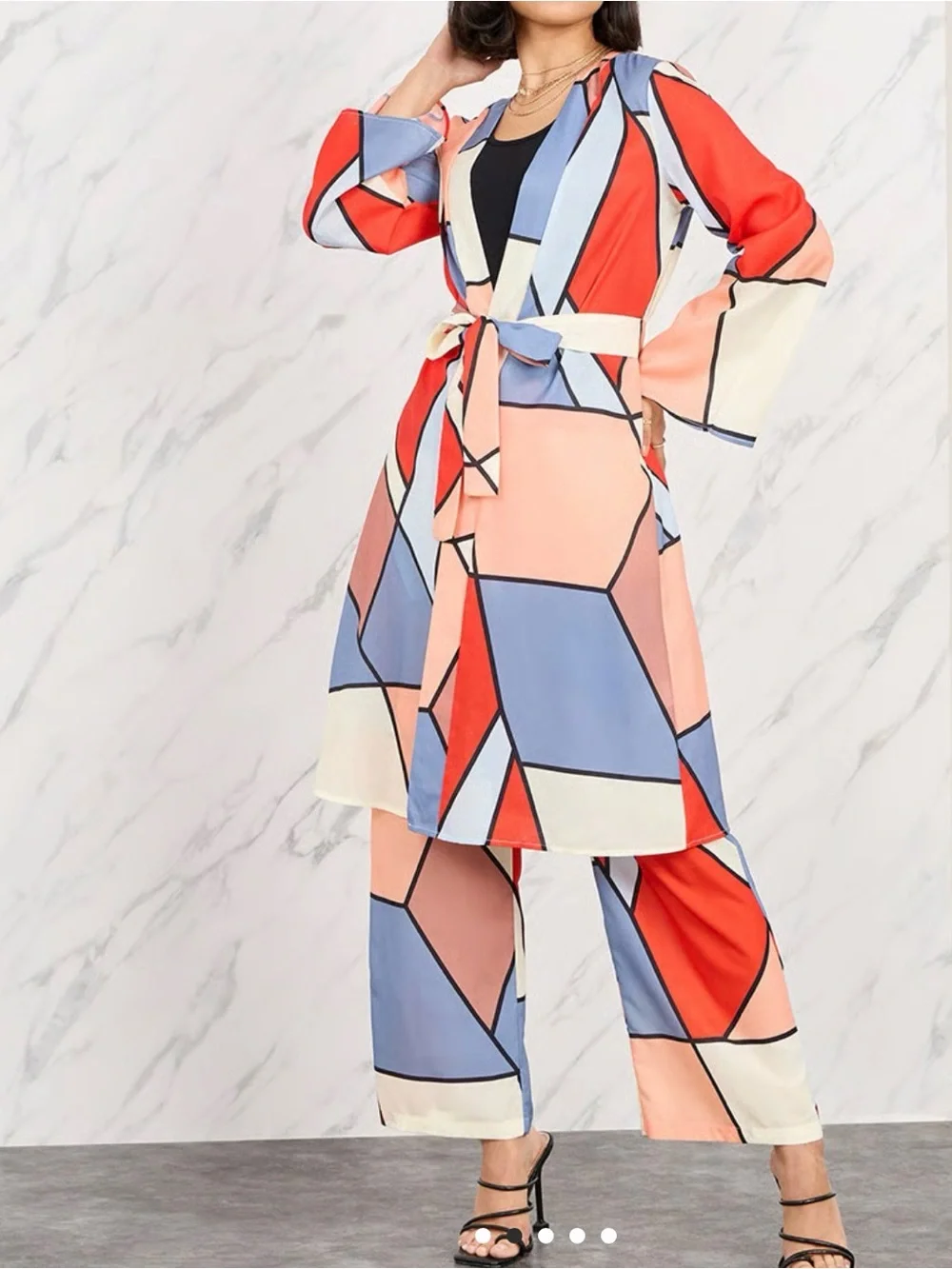 SHEIN matching robe